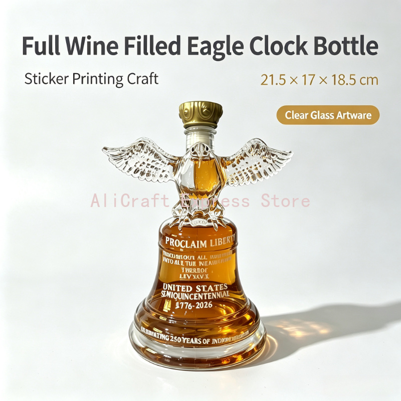 250. Unabhängigkeitstag Adler- – Vintage Collectible Liquor Bottles Bewertung und Preis