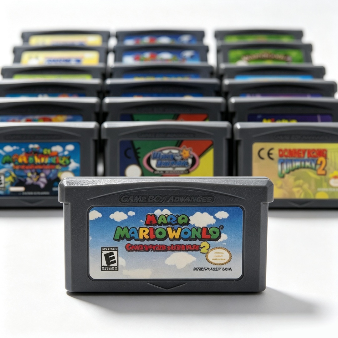 GBA-Spielkarten, EUR- und USA- – Vintage Game Collection Bewertung und Preis