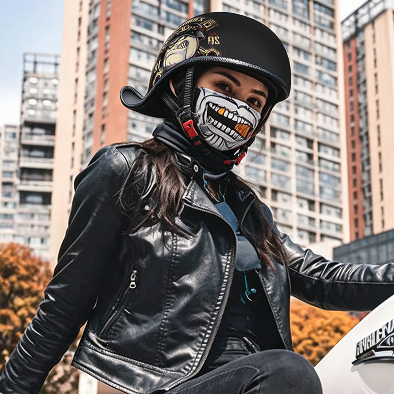 Retro-Motorradhelme für Herren – Lens Cap Vintage Bewertung und Preis
