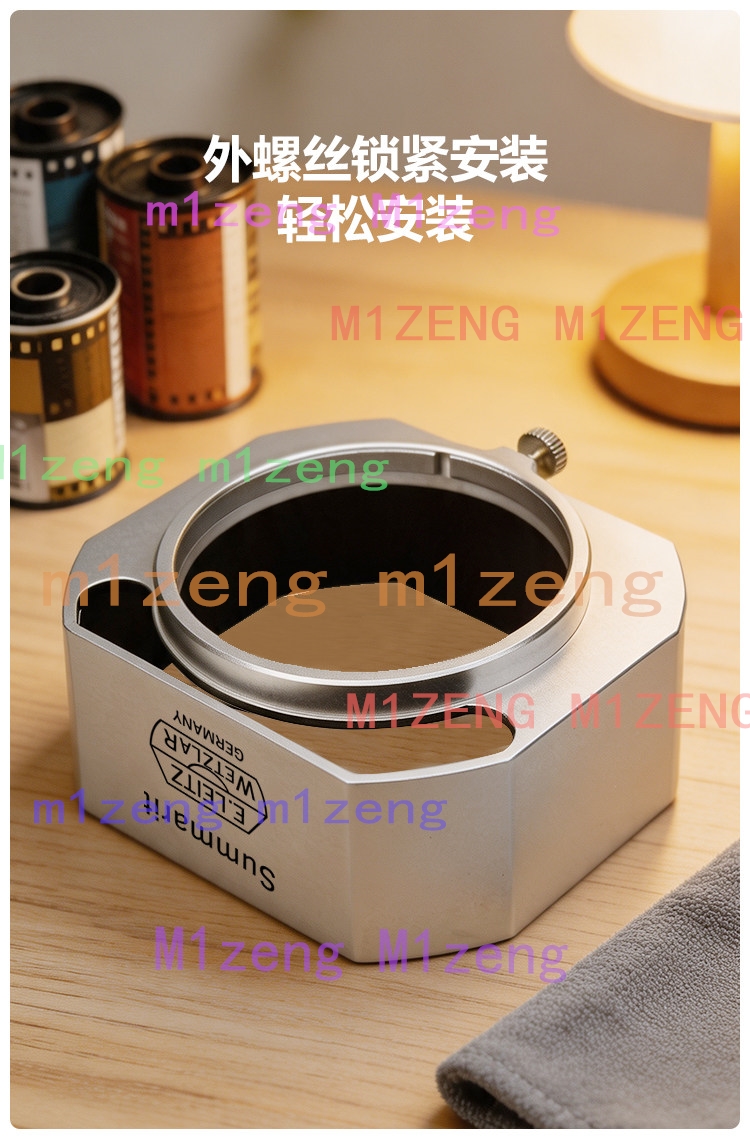 Quadratische Metall-Gegenlicht – Lens Cap Vintage Bewertung und Preis