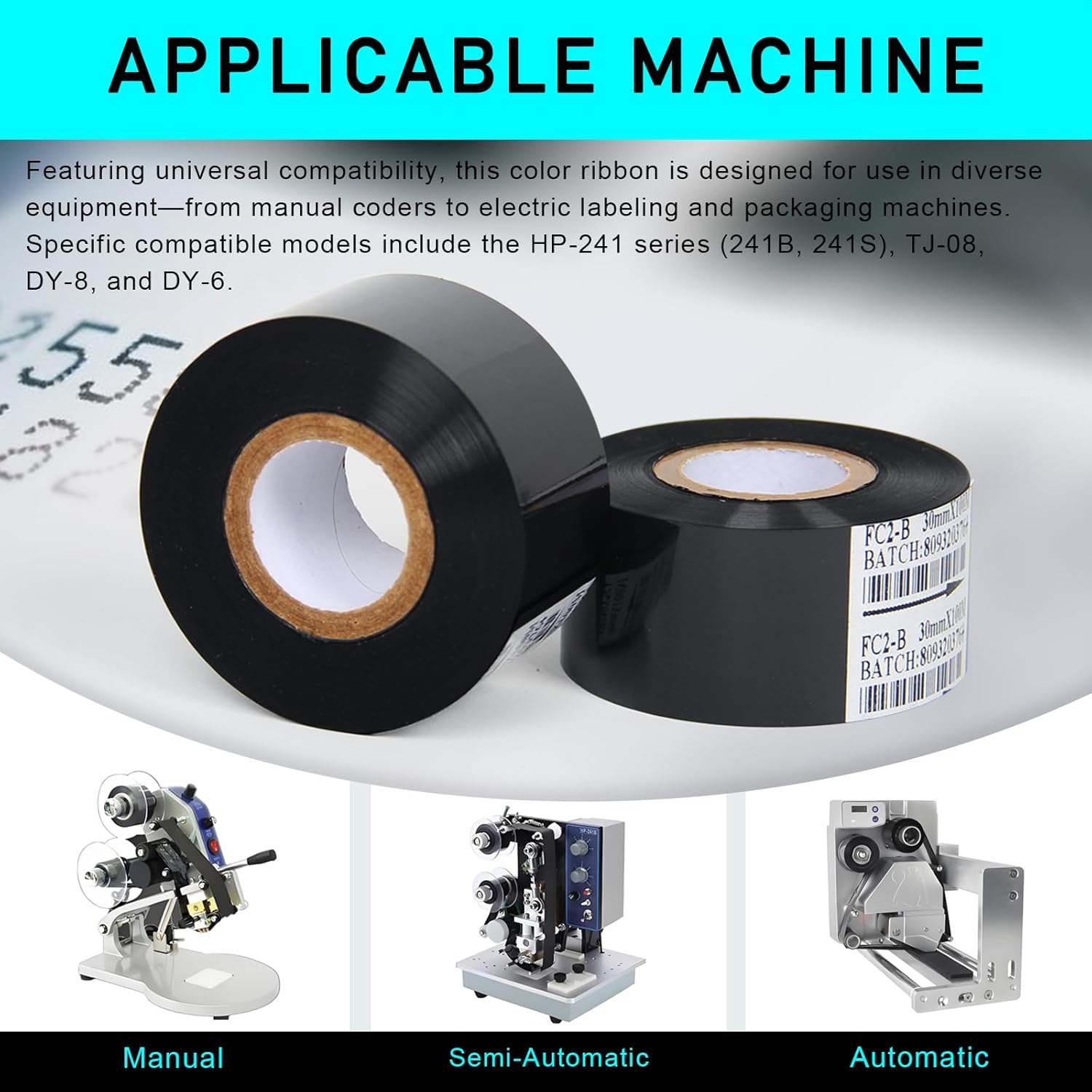 Thermische Band Von Band Druck – Typewriter Ribbon Roll Bewertung und Preis