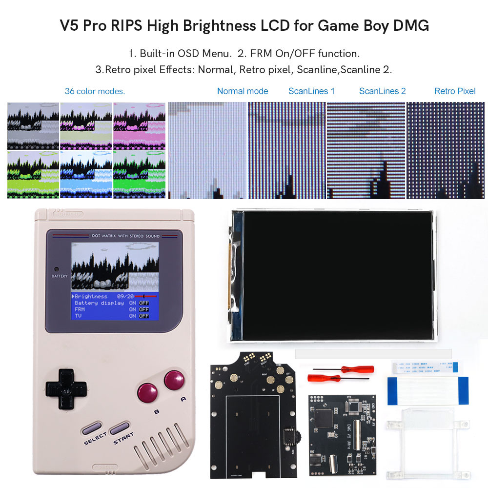 HISPEEDIDO Für GB Dmg V5 Pro 3 – Vintage Game Collection Bewertung und Preis