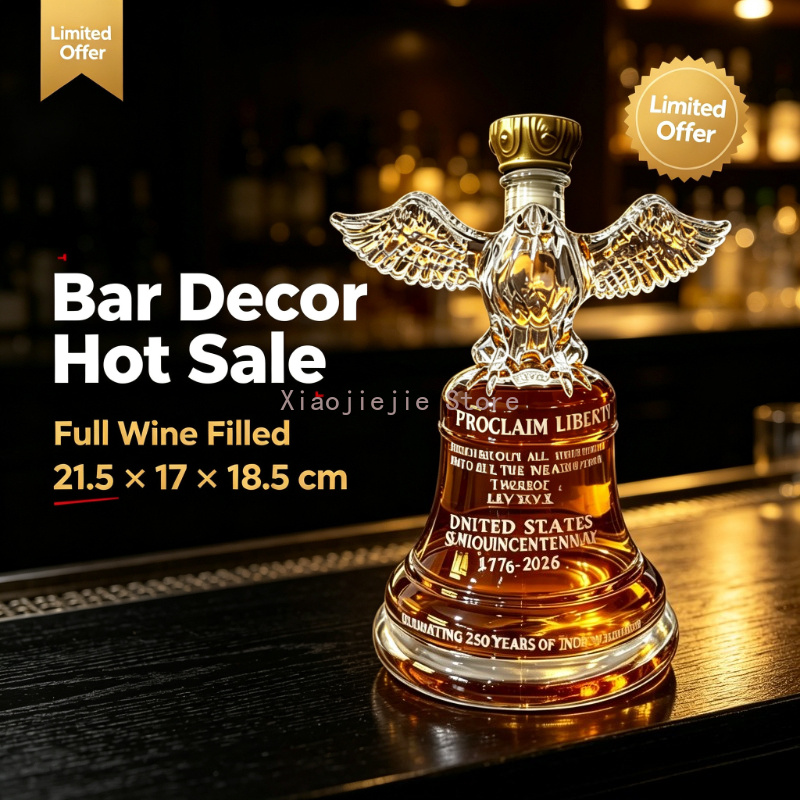 250. USA-Unabhängigkeitstag Ad – Vintage Collectible Liquor Bottles Bewertung und Preis