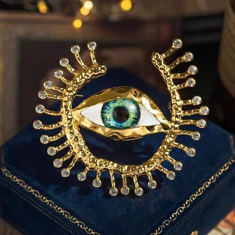 Evil Eye Abzeichen Halloween C – Vintage Collectible Pins Bewertung und Preis