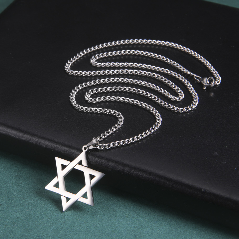 Edelstahl-Davidstern-Anhänger- – Vintage Jewelry Collection Bewertung und Preis